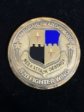 Spangdahlem AB Germany 52nd Fighter Wing Air Force Military Challenge Coin - RARE