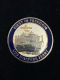 USS Harpers Ferry LSD-49 United States Navy Military Challenge Coin