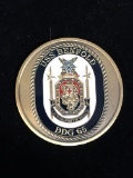 USS Benfold DDG 65 United States Navy Military Challenge Coin