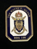 USS Wayne E. Meyer DDG 108 United States Navy Military Challenge Coin - RARE