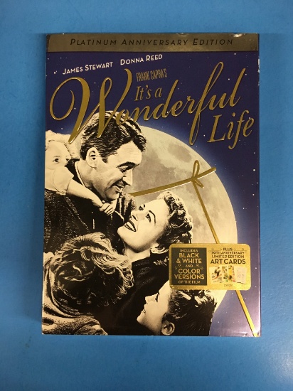 BRAND NEW SEALED It's A Wonderful Life Platinum Anniversary Edition DVD