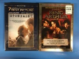 2 Movie Lot - KEIRA KNIGHTLEY - Atonement & King Arthur DVD