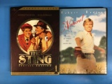 2 Movie Lot - ROBERT REDFORD - The Sting & The Natural DVD