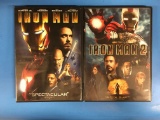 2 Movie Lot - ROBERT DOWNEY JR. - Iron Man & Iron Man 2 DVD