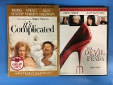2 Movie Lot - MERYL STREEP - It's Complicated & The Devil Wears Prada DVD