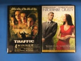 2 Movie Lot - CATHERINE ZETA-JONES - Intolerable Cruelty & Traffic DVD