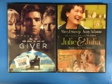 2 Movie Lot - MERYL STREEP - The Giver & Julie & Julia DVD