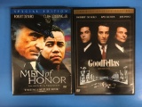 2 Movie Lot - ROBERT DE NIRO - Men of Honor & GoodFellas DVD