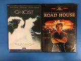 2 Movie Lot - PATRICK SWAYZE - Ghost & Road House DVD