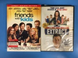2 Movie Lot - KRISTEN WIIG - Friends With Kids & Extract DVD