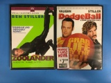 2 Movie Lot - BEN STILLER - Zoolander & Dodgeball DVD