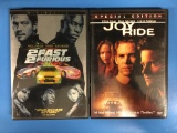 2 Movie Lot - PAUL WALKER - Joy Ride & 2 Fast 2 Furious DVD