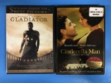 2 Movie Lot - RUSSELL CROWE - Gladiator & Cinderella Man DVD