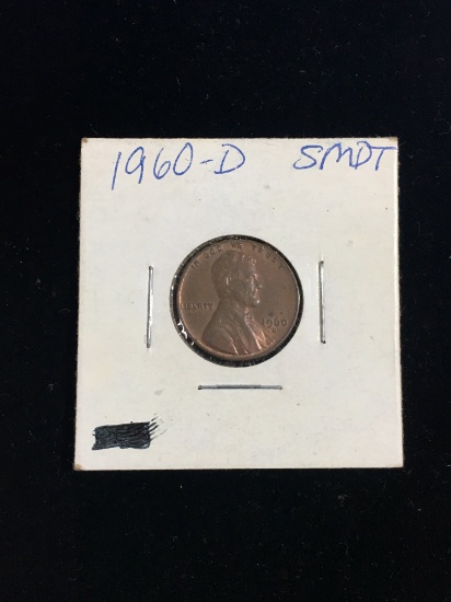 1960-D SMDT United States Lincoln Cent Penny