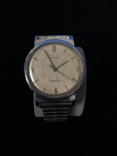 Vintage Timex Electric Gold and Silver Tone Men's Watch - Made In West Germany