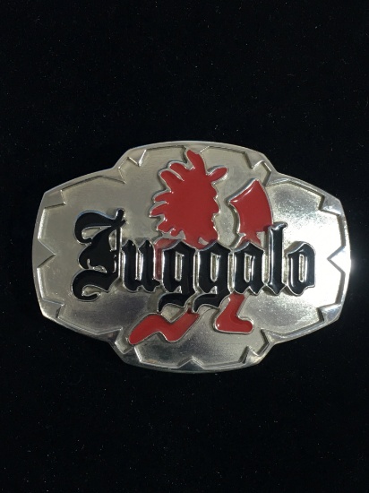 Insane Clown Posse Stainless Steel Juggalo Large Belt Buckle