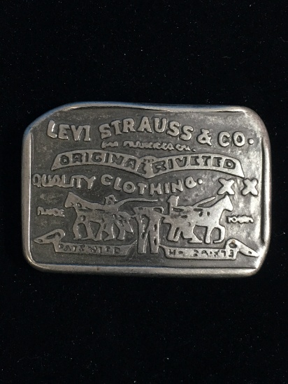 Levi Strauss & Co. Steel Belt Buckle
