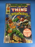 Marvel Two-In-One The Thing and Captain Marvel #45 Comic Book