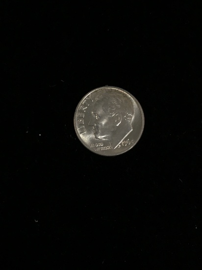 1964 United States Roosevelt Dime - 90% Silver Coin BU Grade