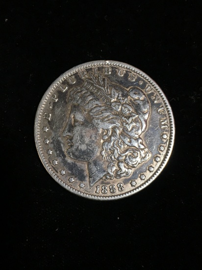 1888 United States Morgan Silver Dollar - 90% Silver Coin