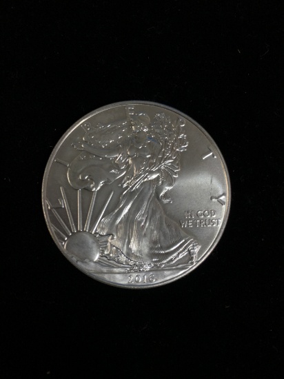 2016 American Silver Eagle Dollar 1 Ounce .999 Fine Silver Bullion Coin