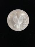 Year Of The Rooster 1 Ounce .999 Fine Silver Bullion Coin
