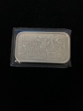 Personalized Birthday 1 Ounce .999 Fine Silver Bullion Bar