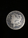 1881-S United States Morgan Silver Dollar - 90% Silver Coin