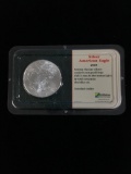 2001 American Silver Eagle Dollar 1 Ounce .999 Fine Silver Bullion Unc. Coin