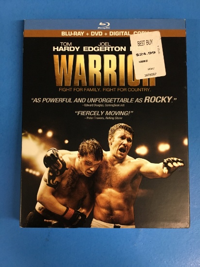 Warrior Blu-Ray and DVD Combo Pack