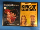 2 Movie Lot: EVAN RACHEL WOOD: King of California & Across The Universe DVD