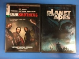 2 Movie Lot: MARK WAHLBERG: Four Brothers & Planet of the Apes DVD