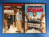 2 Movie Lot: ADAM SANDLER: Mr. Deeds & You Dont Mess With the Zohan DVD