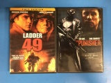 2 Movie Lot: JOHN TRAVOLTA: Ladder 49 & The Punisher DVD