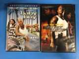 2 Movie Lot: TYRESE GIBSON: Baby Boy & Waist Deep DVD