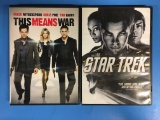 2 Movie Lot: CHRIS PINE: This Means War & Star Trek DVD