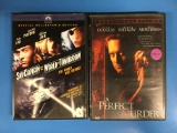 2 Movie Lot: GWYNETH PALTROW: A Perfect Murder & Sky Captain and the World of Tomorrow DVD