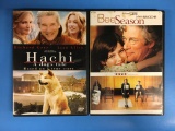 2 Movie Lot: RICHARD GERE: Hachi A Dogs Tale & Bee Season DVD