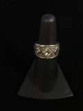 Marcasite & Sterling Silver Ring - Size 6