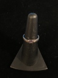 Vintage Sterling Silver & Amethyst Ring - Size 5.75