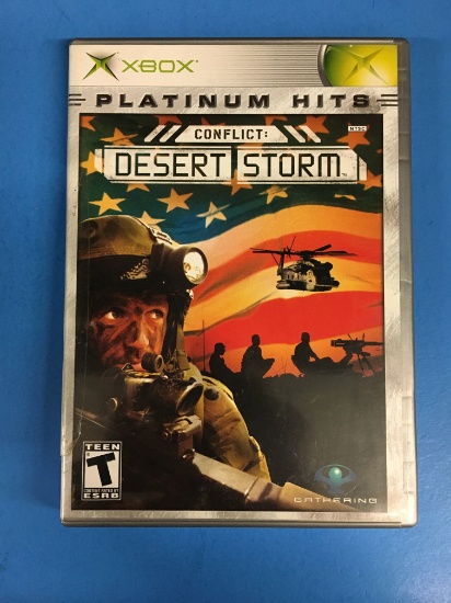 Original Xbox Conflict: Desert Storm Platinum Hits Video Game