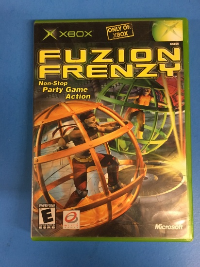 Original Xbox Fuzion Frenzy Video Game