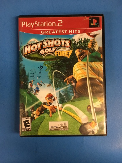 PS2 Playstation 2 Hot Shots Golf Fore! Video Game