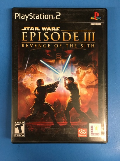 PS2 Playstation 2 Star Wars Episode III Revenge of the Sith Video Game