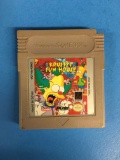 Nintendo Game Boy Krusty's Fun House Video Game Cartridge