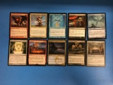 10 Count Lot Magic The Gathering Gold Symbol Rare Cards - ALL RARES