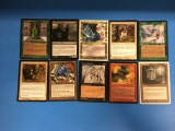 10 Count Lot Vintage Magic The Gathering Rare Cards - ALL RARES