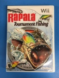 Nintendo Wii Rapala Tournament Fishing Video Game