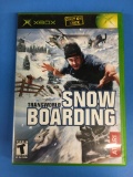 Original Xbox Transworld Snow Boarding Video Game