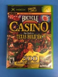 Original Xbox Bicycle Casino Includes Texas Hold'em Video Game